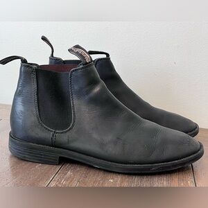 Blundstone Black Leather Chelsea Boots Mens AU 10 US size 11